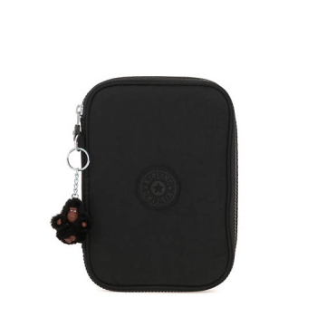 Kipling 100 Pens Case Pouches Black | USA-76IVLP