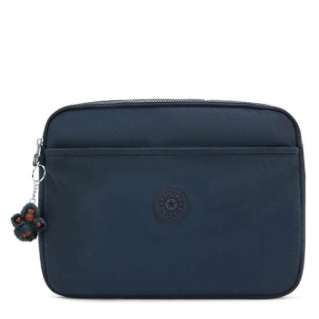 Kipling 13" Sleeve Laptop Backpacks Blue | USA-05FJZX