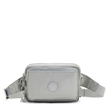 Kipling Abanu Multi Metallic Convertible Crossbody Bags Light Grey | USA-32VREX