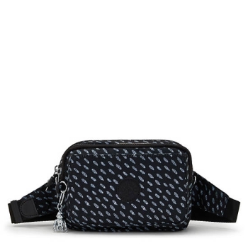 Kipling Abanu Multi Printed Convertible Crossbody Bags Black | USA-78OFUS