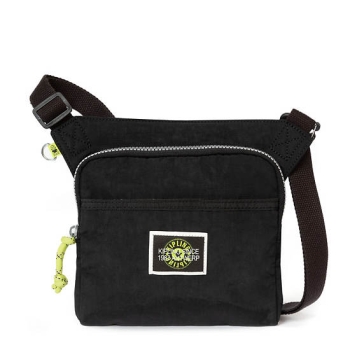 Kipling Almiro Crossbody Bags Black | USA-93NHPD