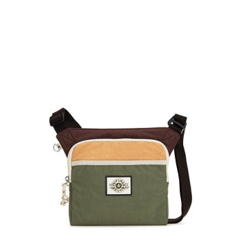 Kipling Almiro Crossbody Bags Olive | USA-95HSEJ