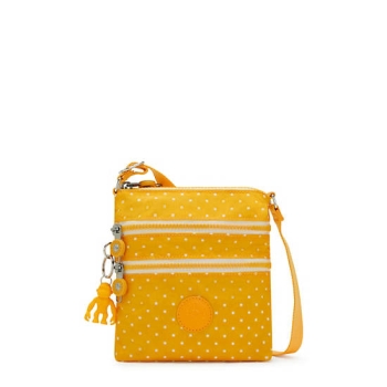 Kipling Alvar Extra Small Printed Mini Bags Yellow | USA-91RGFU