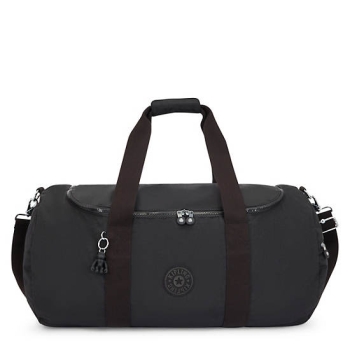 Kipling Argus Medium Duffle Bags Black | USA-54RHKO