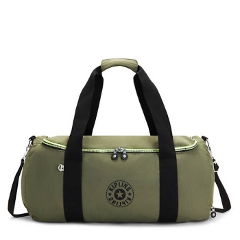 Kipling Argus Small Duffle Bags Olive | USA-12OWRM