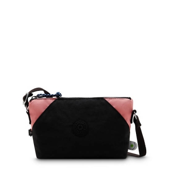 Kipling Art Extra Small Crossbody Bags Black Pink | USA-27IDLS