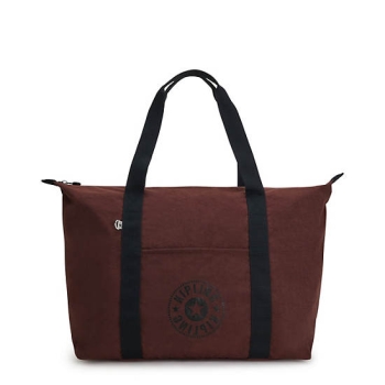 Kipling Art Medium Lite Tote Bags Red | USA-34DEOT