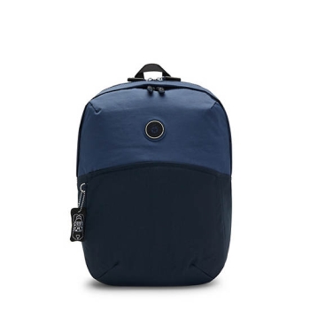 Kipling Ayano 16" Laptop Backpacks Blue | USA-92MRFN