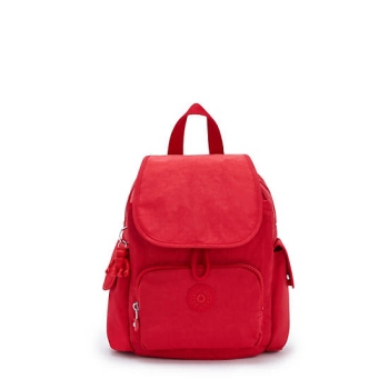 Kipling City Pack Mini Backpacks Red | USA-98HLZD