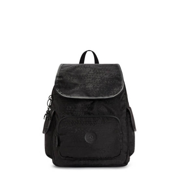 Kipling City Pack Small Classic Backpacks Black | USA-63REJL