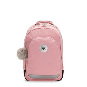 Kipling Class Room 17" Laptop Backpacks Pink | USA-14YDVZ