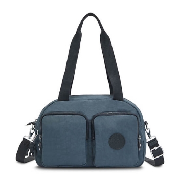 Kipling Cool Defea Shoulder Bags Navy Grey | USA-63NKCH