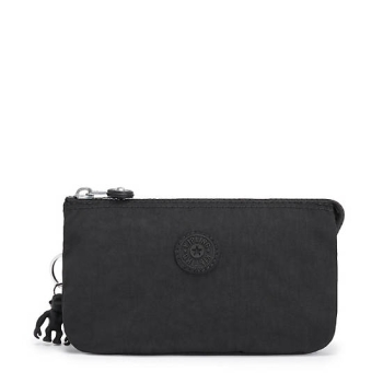 Kipling Creativity Large Pouches Black | USA-32ARUC