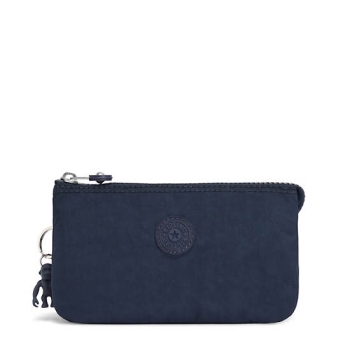 Kipling Creativity Large Pouches Blue | USA-03WCMF