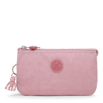 Kipling Creativity Large Pouches Pink | USA-21HLYS