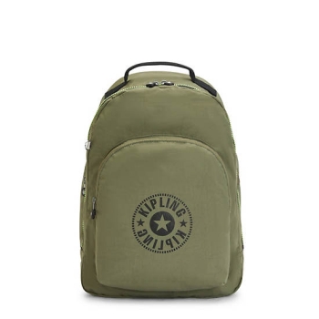 Kipling Curtis Extra Large 17" Laptop Backpacks Olive | USA-36BKZO