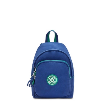 Kipling Delia Compact Convertible Backpacks Blue | USA-36PKJR