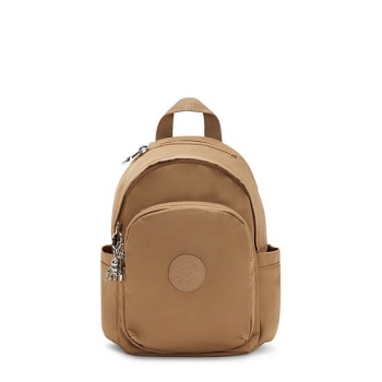 Kipling Delia Mini Backpacks Brown | USA-02YEXM