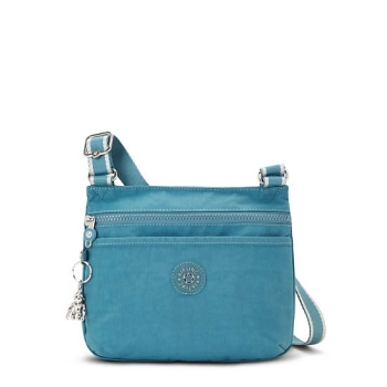 Kipling Emmylou Crossbody Bags Turquoise | USA-35QANG