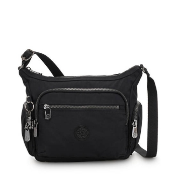 Kipling Gabbie Small Crossbody Bags Black Grey | USA-79XPUM