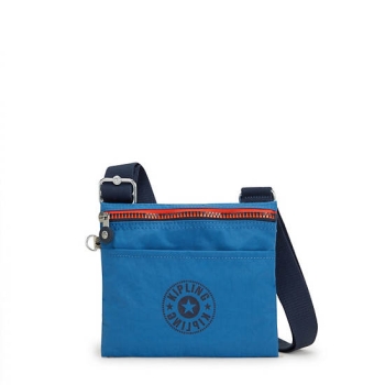 Kipling Gib Crossbody Bags Blue | USA-35MCHL