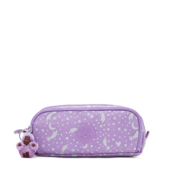 Kipling Gitroy Printed Pencil Case Purple | USA-42HNWJ