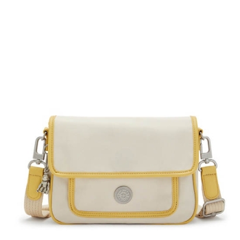 Kipling Inaki Crossbody Bag Handbags Yellow | USA-58AWCG