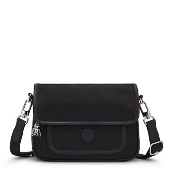 Kipling Inaki Crossbody Bags Black | USA-28BTEV