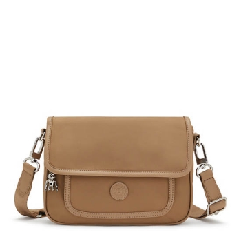 Kipling Inaki Crossbody Bags Brown | USA-71AZHP