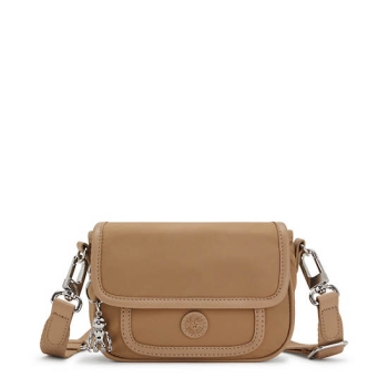 Kipling Inaki Small Crossbody Bag Handbags Brown | USA-34LWYG