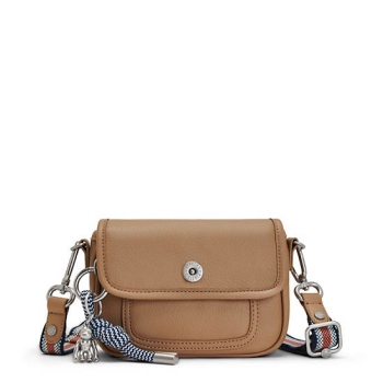 Kipling Inaki Small Crossbody Bags Brown | USA-65EXMS