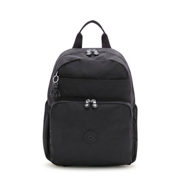 Kipling Maisie Diaper Backpack Handbags Black | USA-01SMWI