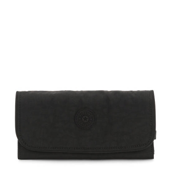 Kipling Money Land Snap Wallets Black | USA-04HNKE