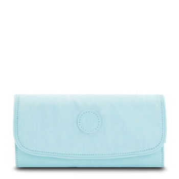 Kipling Money Land Snap Wallets Blue | USA-23BIRN