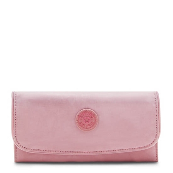 Kipling Money Land Snap Wallets Pink | USA-45IPAL