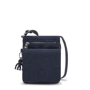 Kipling New Eldorado Crossbody Bags Blue | USA-40BSKZ