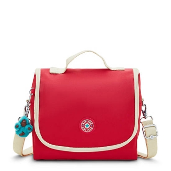 Kipling New Kichirou Lunch Bag Red | USA-56VOHC