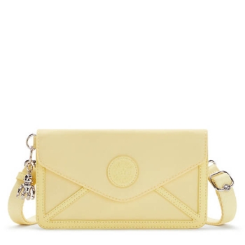 Kipling New Lelio Crossbody Bags Yellow | USA-09QPEX