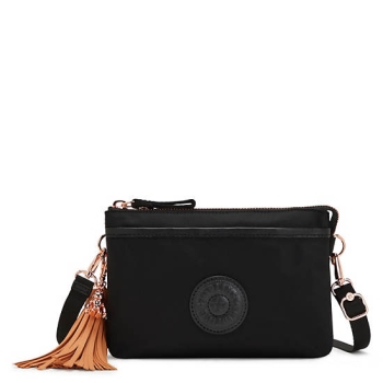 Kipling Riri Crossbody Bags Rose Black | USA-74PACW