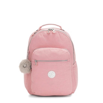 Kipling Seoul Large 15" Laptop Backpacks Rose | USA-54ZWOS