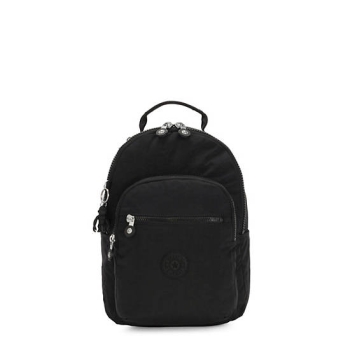 Kipling Seoul Small Classic Tablet Backpacks Black | USA-56OPKJ