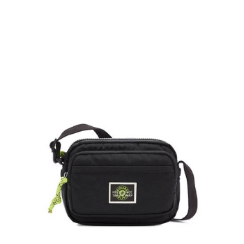 Kipling Sisko Crossbody Bags Black | USA-54DTNQ