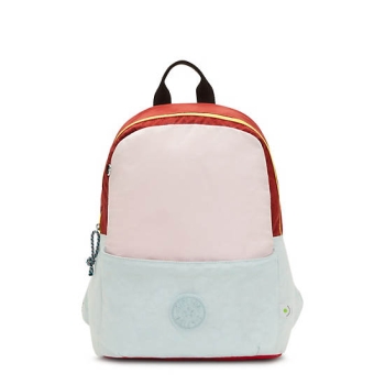 Kipling Sonnie 15" Laptop Backpacks Pink Grey | USA-75PQMO