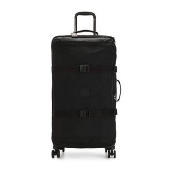 Kipling Spontaneous Large Rolling Suitcases Black | USA-31AOGV