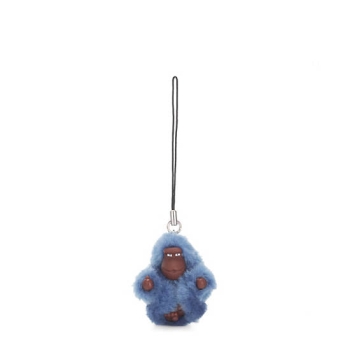 Kipling Sven Extra Small Iconic Monkey Keychains Blue | USA-61KEHI