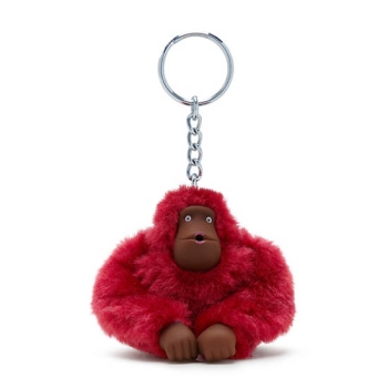 Kipling Sven Small Monkey Keychains Burgundy | USA-48LWOE