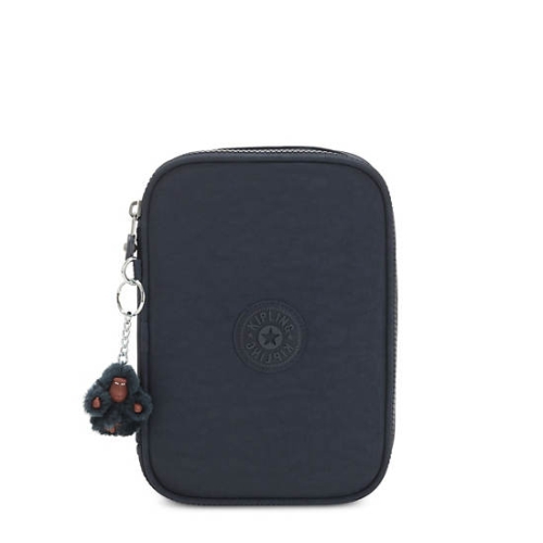 Kipling 100 Pens Classic Case Pouches Blue | USA-21XEPA