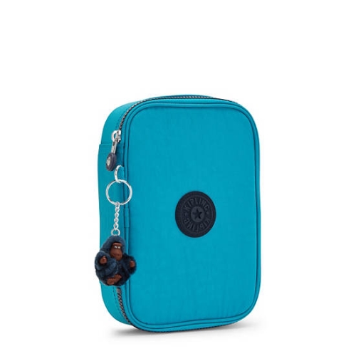 Kipling 100 Pens Classic Case Pouches Green | USA-39EDQA