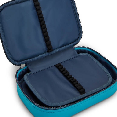 Kipling 100 Pens Classic Case Pouches Green | USA-39EDQA