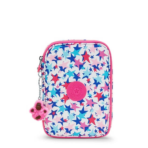 Kipling 100 Pens Printed Case Pouches Multicolor | USA-56BGLI